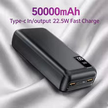 Slim 50000mAh Powerbank 22,5W Schnellladung
