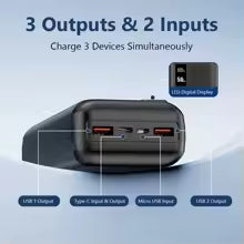Slim 50000mAh Powerbank 22,5W Schnellladung